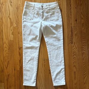 Closed sz 29 white Pedal-X Jean Women's made in Italy Jeans zip fly VGUC